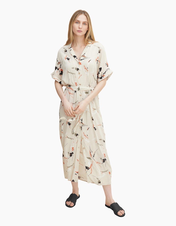 TOM TAILOR Kleid mit Schleife zum Binden | ADLER Mode Onlineshop