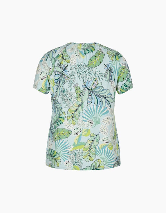 Steilmann Woman Shirt mit Blätterdruck | ADLER Mode Onlineshop