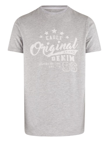Produktbild zu T-Shirt mit Print von Eagle Denim
