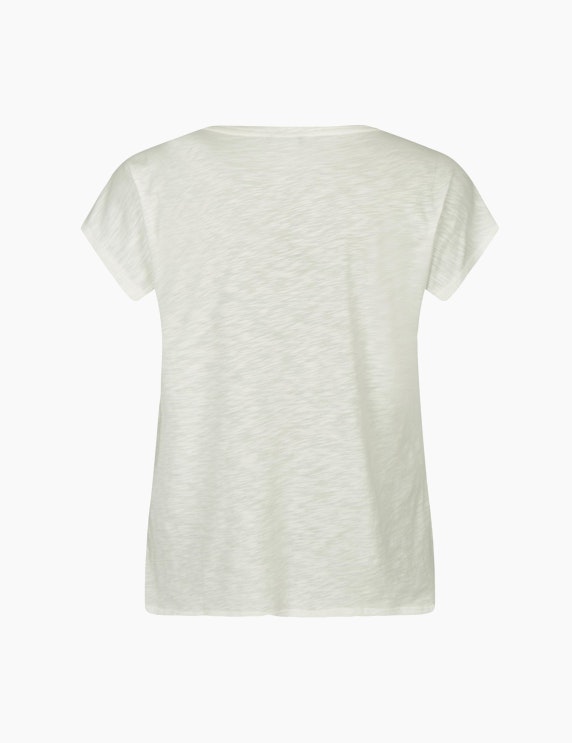 VIA APPIA DUE Ausbrenner T-Shirt mit Frontdruck | ADLER Mode Onlineshop