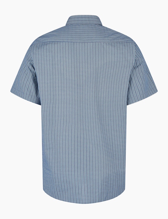 Bexleys man Bügelfreies Hemd mit Minimal Allover-Print, REGULAR FIT | ADLER Mode Onlineshop