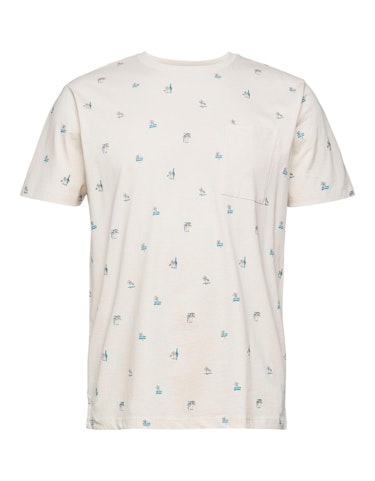 Produktbild zu Jersey-T-Shirt mit Palmen-Motiven von Esprit EDC