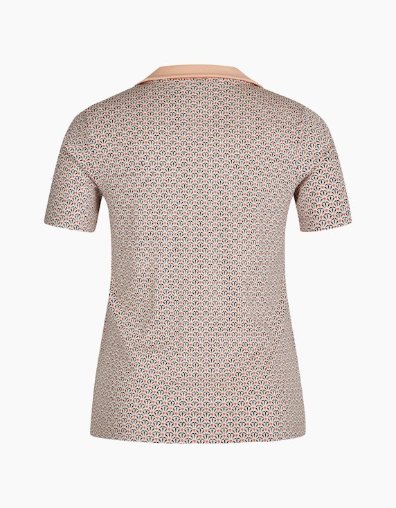 Bexleys woman Poloshirt gemustert | ADLER Mode Onlineshop