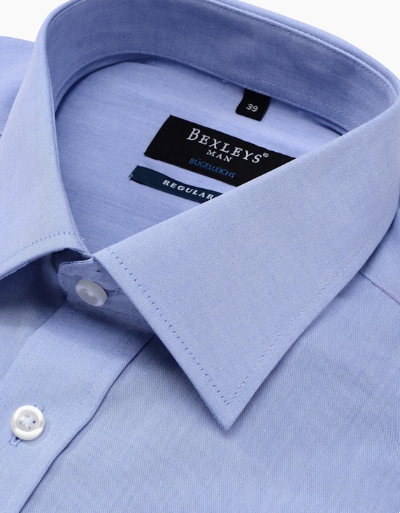 Bexleys man Businesshemd, Anzughemd, Langarm, Regular Fit, bügelleicht, Baumwolle | ADLER Mode Onlineshop