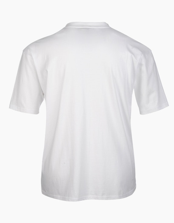 Big Fashion Basic T-Shirt mit V-Ausschnitt, kurzarm, 100% Baumwolle | ADLER Mode Onlineshop