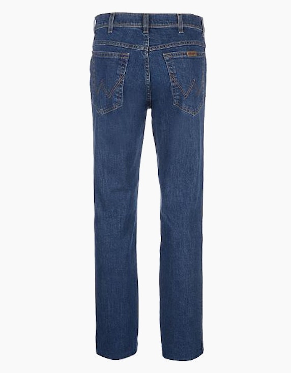 Wrangler Basics 5-Pocket Jeans Hose, Regular Fit, mit Stretchkomfort, Reißverschluss | ADLER Mode Onlineshop