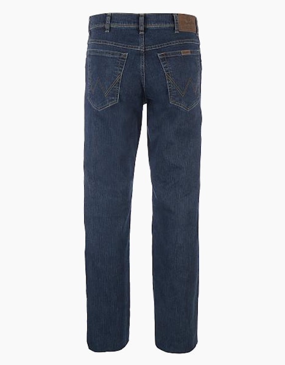 Wrangler Basics 5-Pocket Jeans Hose, Regular Fit, mit Stretchkomfort, Reißverschluss | ADLER Mode Onlineshop