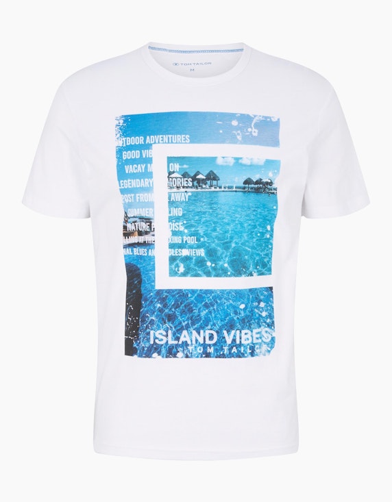 Tom Tailor T-Shirt mit Print | ADLER Mode Onlineshop
