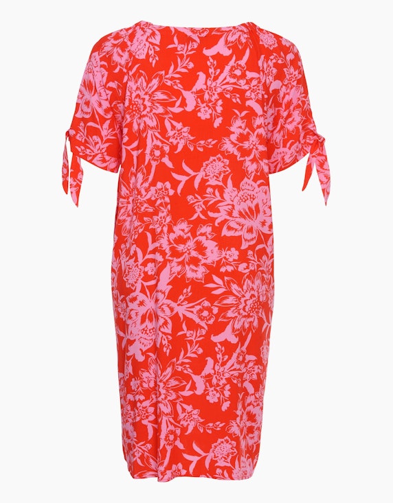 VIA APPIA DUE Bedrucktes Viskose Kleid | ADLER Mode Onlineshop