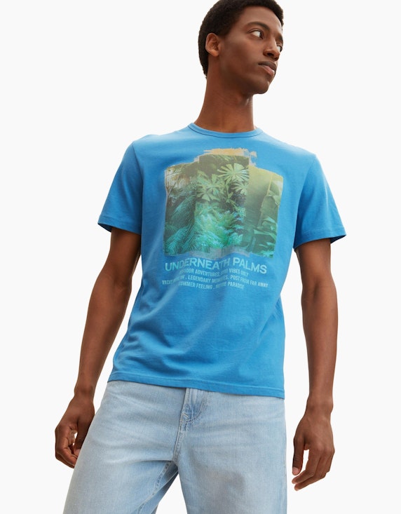 Tom Tailor T-Shirt mit Print | ADLER Mode Onlineshop