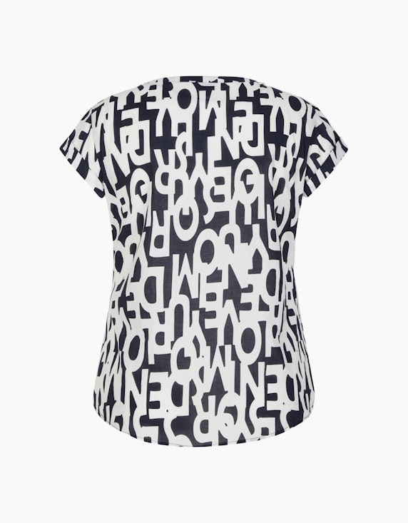 Bexleys woman Bluse mit Buchstaben bedruckt | ADLER Mode Onlineshop