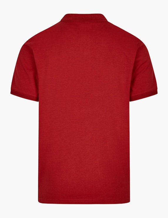 Bexleys man Poloshirt mit Stickerei und Druck | ADLER Mode Onlineshop