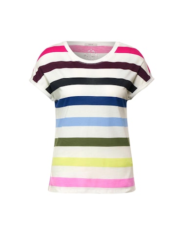 Produktbild zu T-Shirt mit Multicolour von CECIL