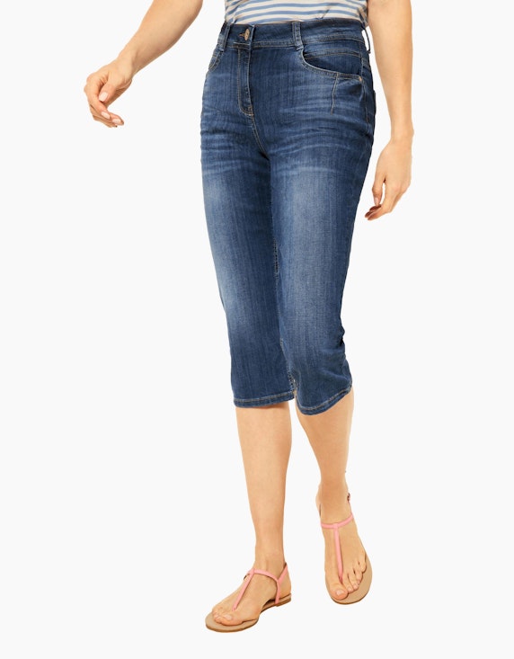 CECIL Slim Fit Capri Jeans | ADLER Mode Onlineshop