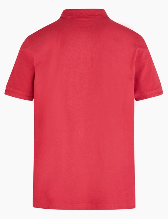 Bexleys man Poloshirt mit Brustdruck | ADLER Mode Onlineshop