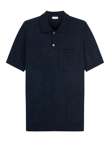Produktbild zu <strong>Polo-Shirt in Baumwoll/Leinen-Mischung </strong>  REGULAR FIT von Seidensticker