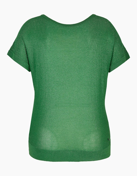Steilmann Woman Glänzendes Feinstrick-Shirt | ADLER Mode Onlineshop