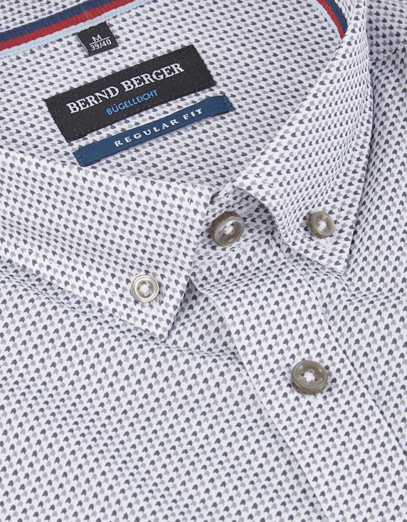 Bernd Berger Dresshemd, Minimalprint, REGULAR FIT | ADLER Mode Onlineshop