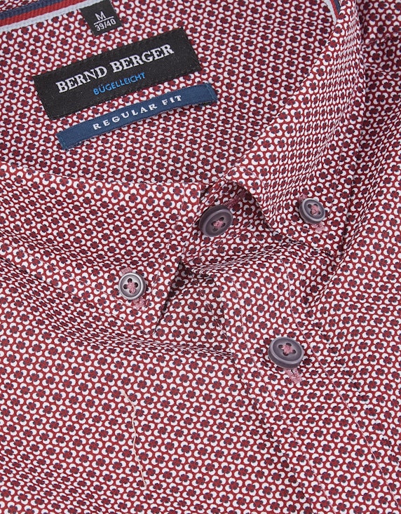Bernd Berger Dresshemd, floraler Minimalprint, REGULAR FIT | ADLER Mode Onlineshop