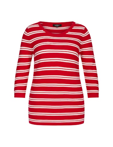 Produktbild zu Streifen-Pullover aus Pima Cotton von Bexleys woman