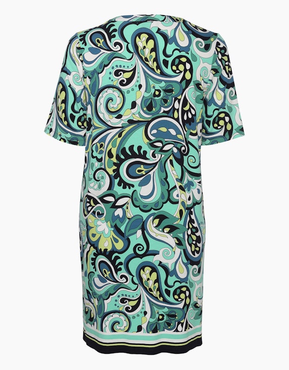 VIA APPIA DUE Bedrucktes Kleid mit Halbarm | ADLER Mode Onlineshop