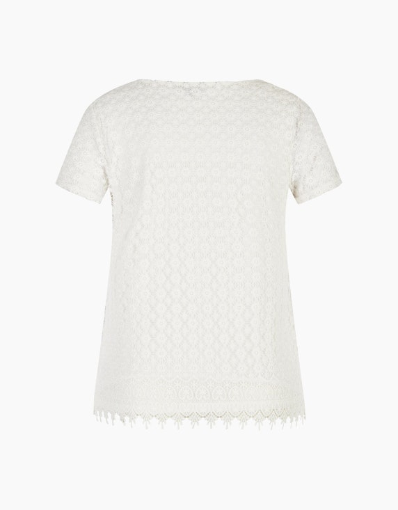 Steilmann Woman T-Shirt mit Spitze | ADLER Mode Onlineshop