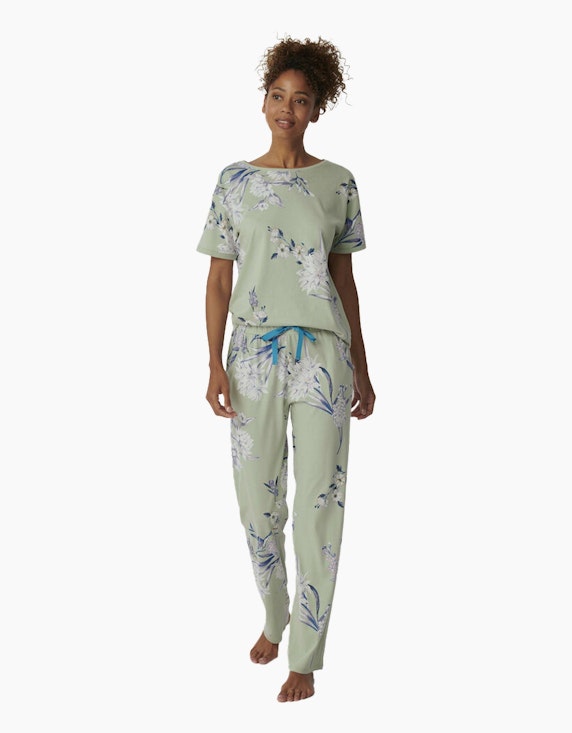 Triumph Pyjama mit floralem Druck | ADLER Mode Onlineshop