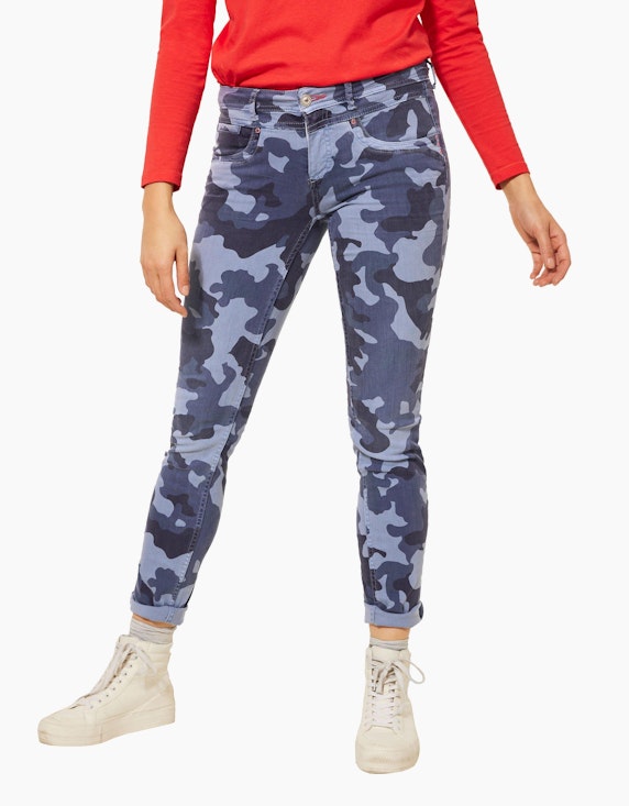 Street One Casual Fit Camouflage Hose | ADLER Mode Onlineshop