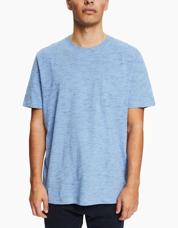Esprit EDC Jersey-T-Shirt aus Baumwoll-Mix | ADLER Mode Onlineshop