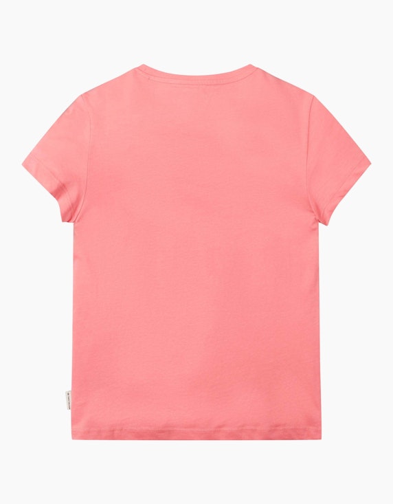 TOM TAILOR Girls T-Shirt mit Druck auf der Brust | ADLER Mode Onlineshop