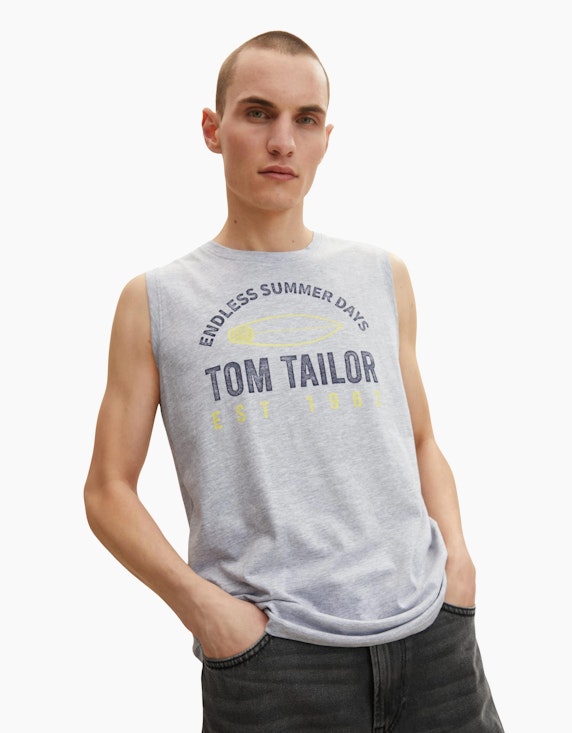 Tom Tailor Tanktop mit Print | ADLER Mode Onlineshop