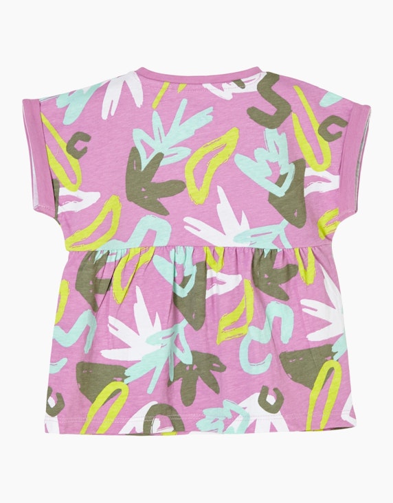s.Oliver Baby Girls T-Shirt im allover Druck | ADLER Mode Onlineshop