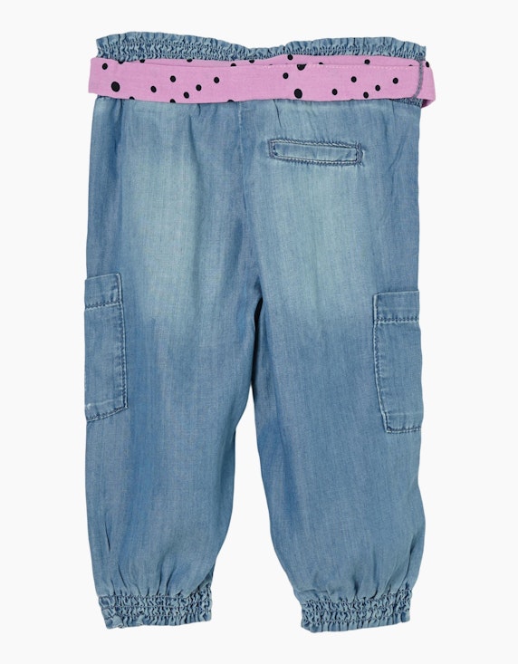 s.Oliver Mini Girls Jeans mit Bindegürtel | ADLER Mode Onlineshop