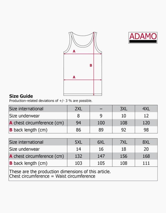 Adamo ROYAL Feinripp Unterhemd | ADLER Mode Onlineshop