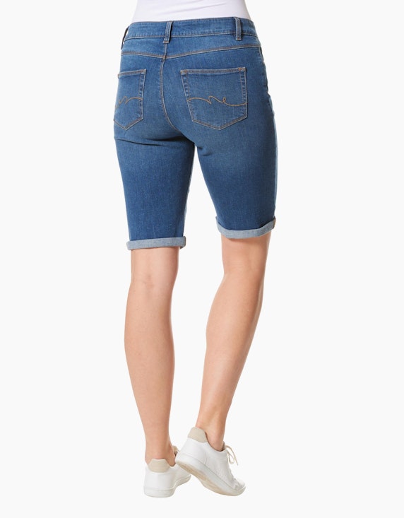 Stooker Unifarbene Jeansshorts "Greta" | ADLER Mode Onlineshop