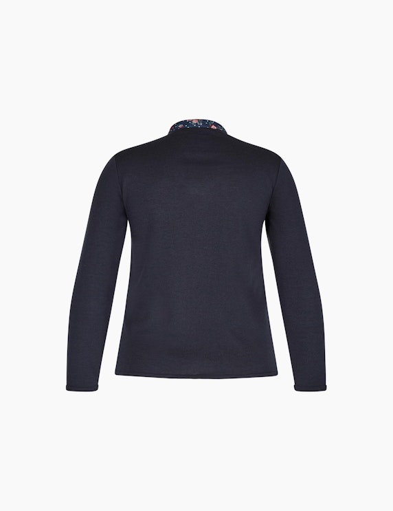 Malva Pullover mit eingesetztem Blusenkragen | ADLER Mode Onlineshop