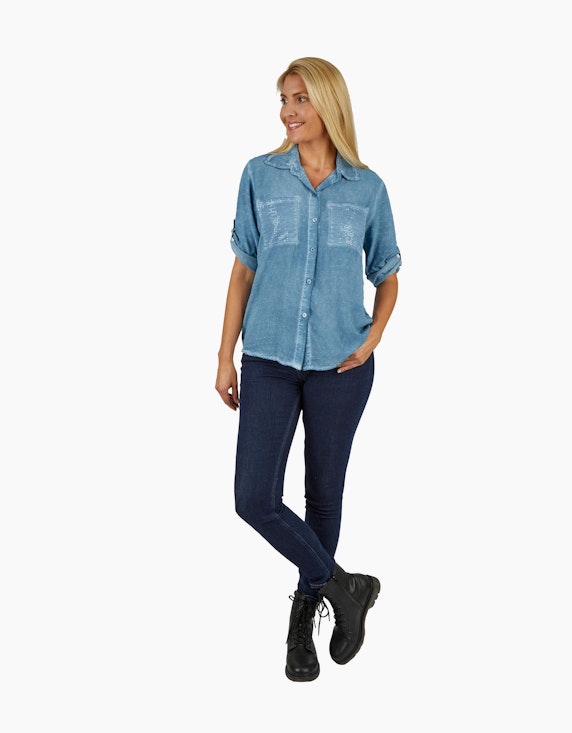 Steilmann Edition Jeans Hose Sandra mit Stretchanteil, Reguar Fit in Authentic Blue | ADLER Mode Onlineshop