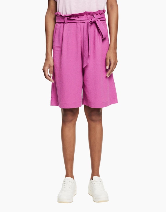 Esprit Shorts im Paperbag-Stil mit Bindegürtel | ADLER Mode Onlineshop
