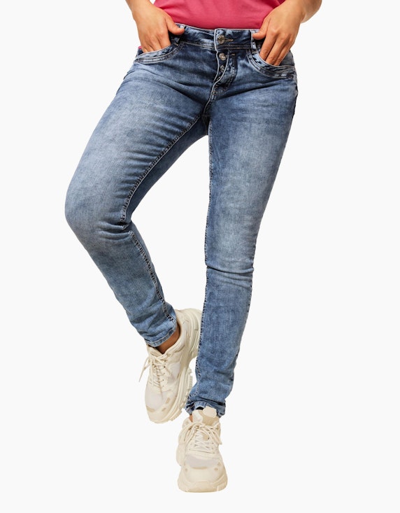 Street One Blaue Casual Fit Jeans | ADLER Mode Onlineshop