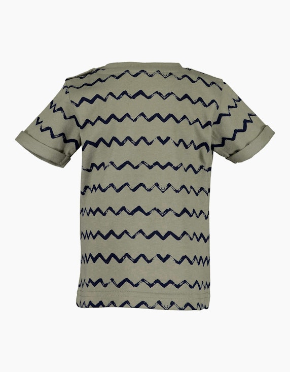 Blue Seven Baby Boys T-Shirt im allover Druck | ADLER Mode Onlineshop