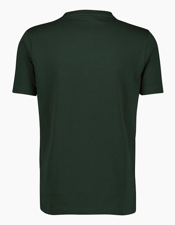 Lerros Rundhals T-Shirt mit großem Logo Druck | ADLER Mode Onlineshop