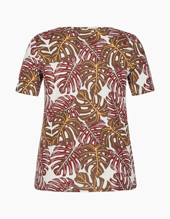 Bexleys woman T-Shirt mit Blätterdruck | ADLER Mode Onlineshop