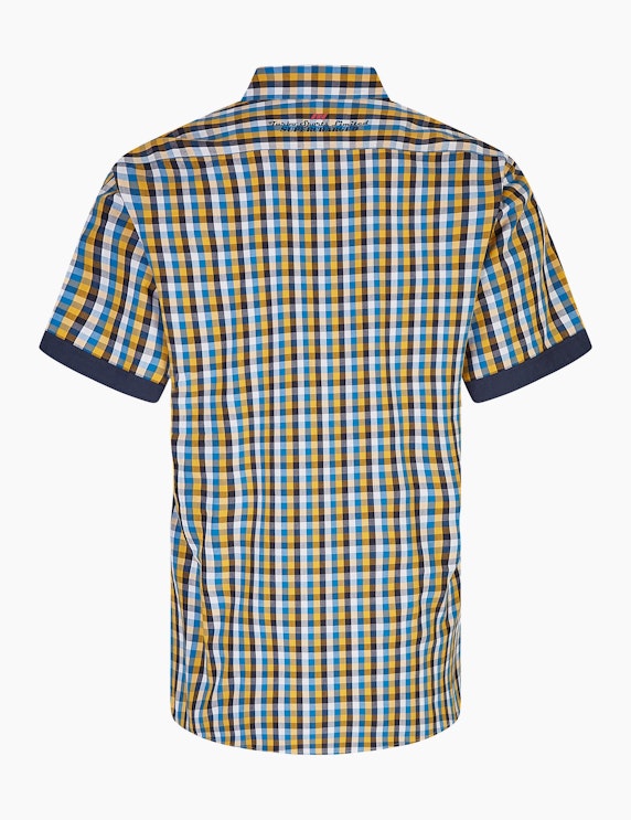 Bexleys man Freizeithemd mit Vichy-Karo, MODERN FIT | ADLER Mode Onlineshop