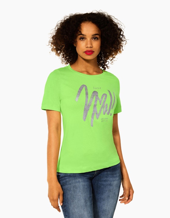 Street One T-Shirt mit Wordingprint | ADLER Mode Onlineshop