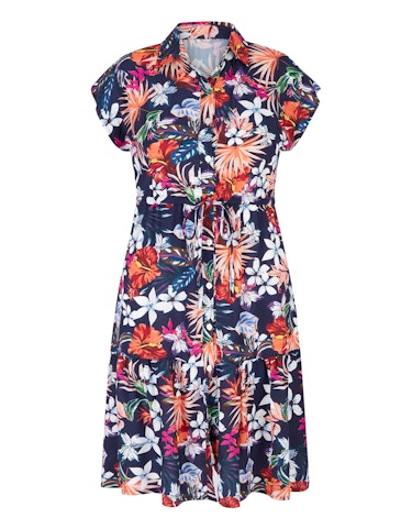 Produktbild zu Blusenkleid mit Blumen Muster von Bexleys woman