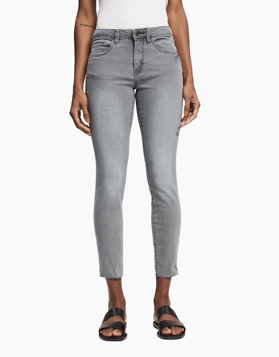 Esprit Stretch-Jeans mit offenen Saumenden | ADLER Mode Onlineshop