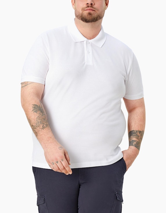 s.Oliver Polo-Shirt mit Logostickerei | ADLER Mode Onlineshop