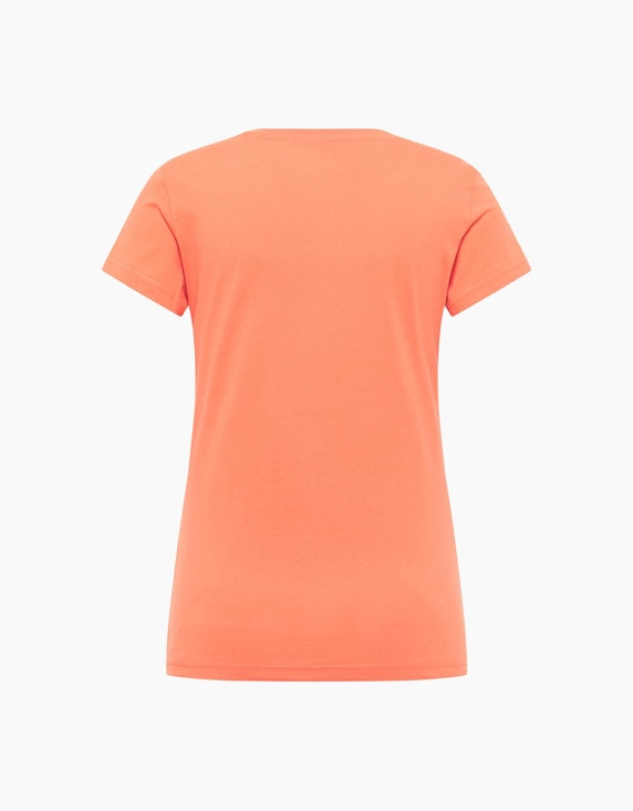 MUSTANG T-Shirt mit Blumendruck | ADLER Mode Onlineshop