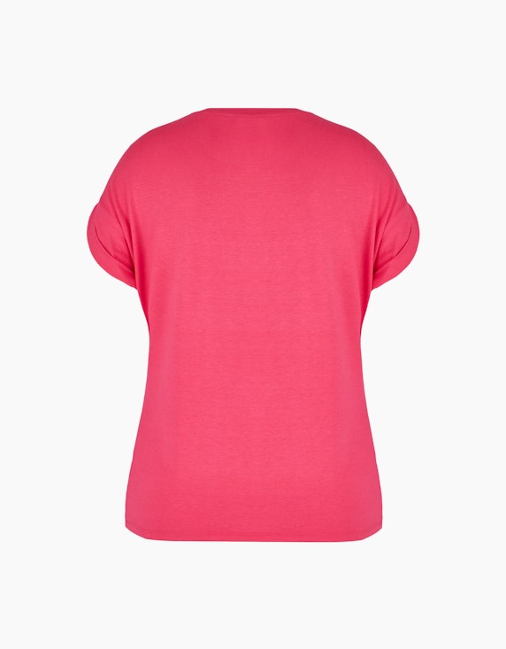 Steilmann Woman Shirt mit fixiertem Ärmelaufschlag und Plättchen | ADLER Mode Onlineshop