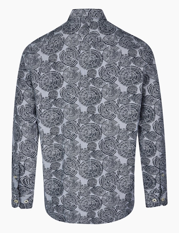 Eagle No. 7 Freizeithemd mit modischem Allover-Print | ADLER Mode Onlineshop
